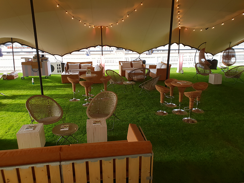Furniture to suit outdoor events