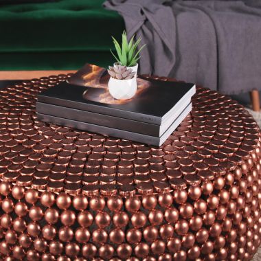 copper coffee table