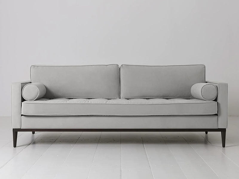 Modern Velvet Grey Sofa