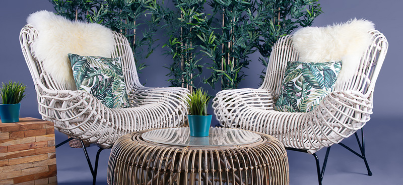 Furniture Hire Trends 2024 - Biophilc Designs - The Antigua Chair by Furniture On The Move