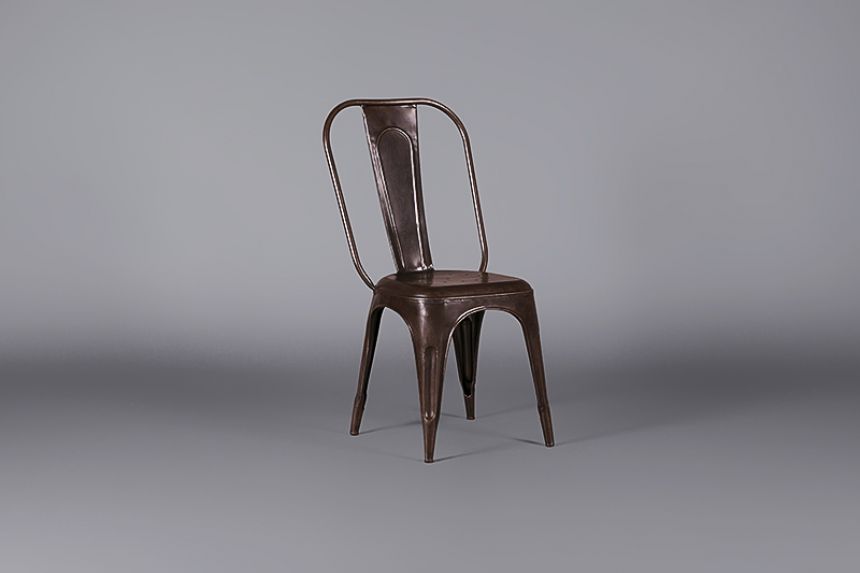 Industrial Chair - Burnished Steel  thumnail image