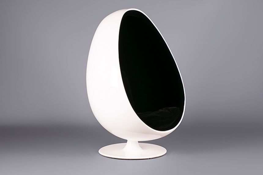 Egg Pod Chair - black main image