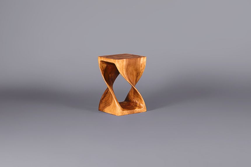 Twist Table/Stool - Wood main image