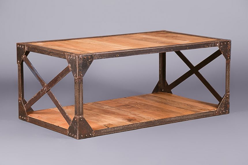 Industrial Aged Coffee Table thumnail image