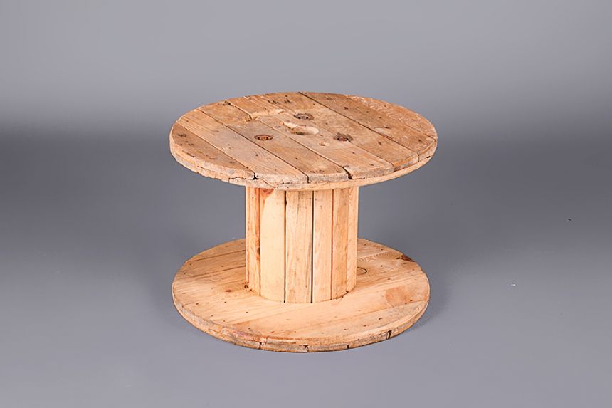 Cable Drum Coffee Tables - mixed sizes main image