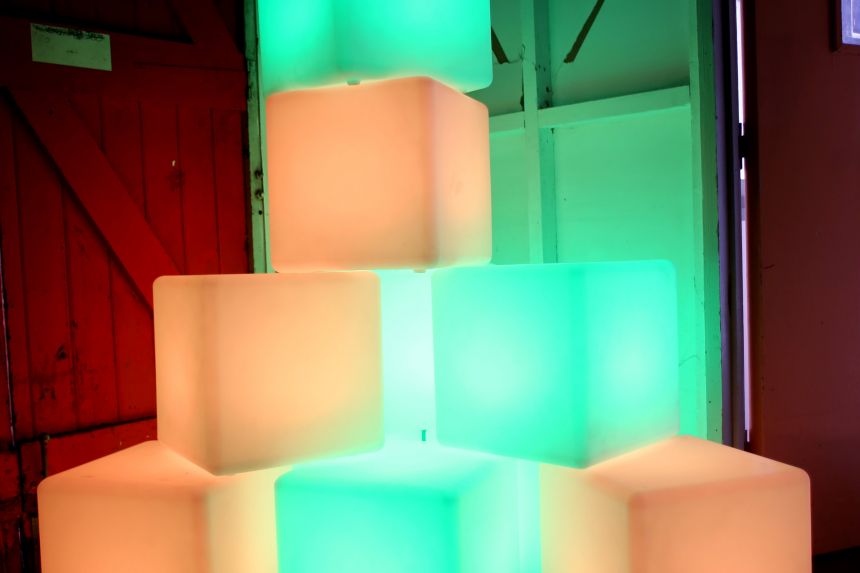 Cube Lighting - 16 Colours, Wireless, Remote Controlled main image