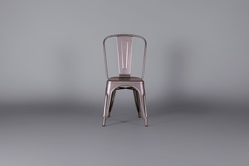 gunmetal dining room chairs