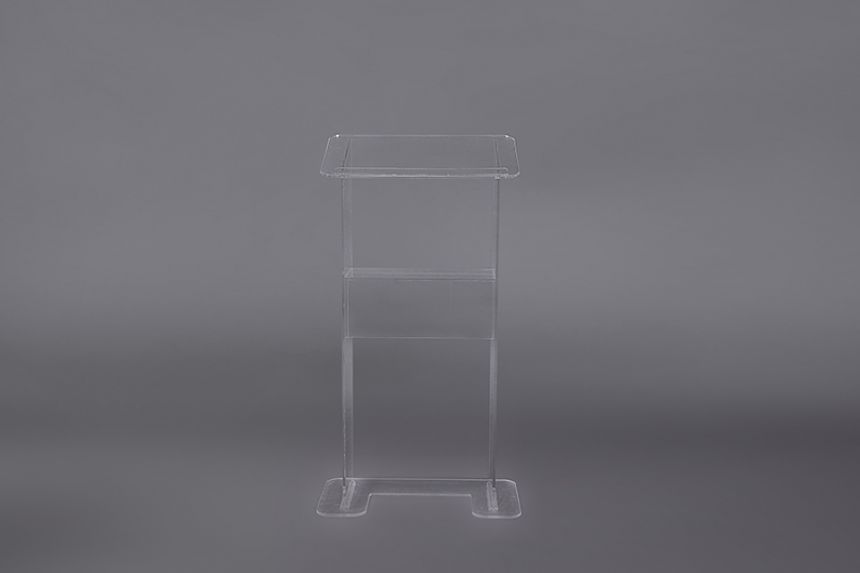 Clear Perspex Lectern main image