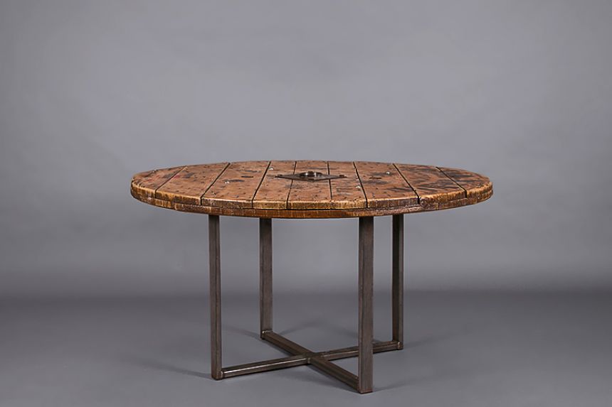 Cable Drum Dining Table main image