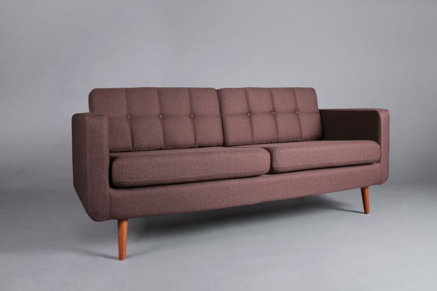 Brooklyn Sofa - Plum thumnail image