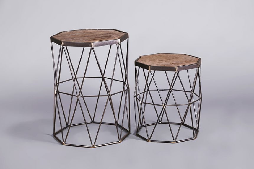 Birdcage side table - small main image