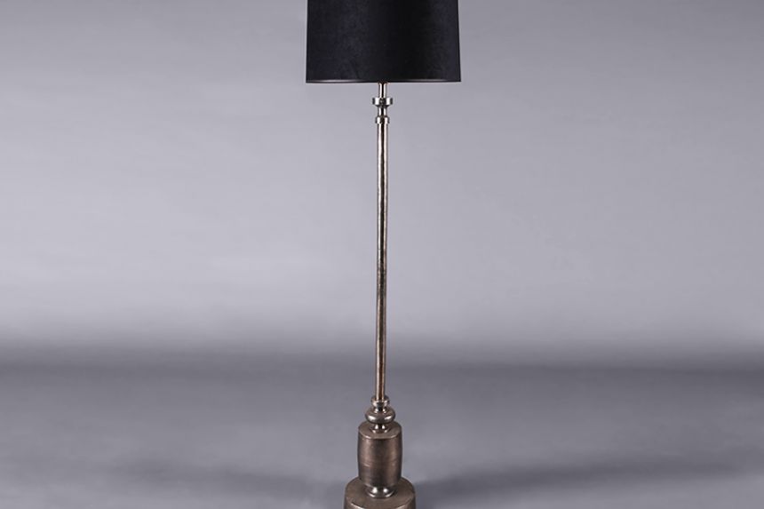 Lampshade - Velour and Gold thumnail image
