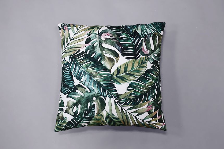Tropical Print Cushion - Square thumnail image