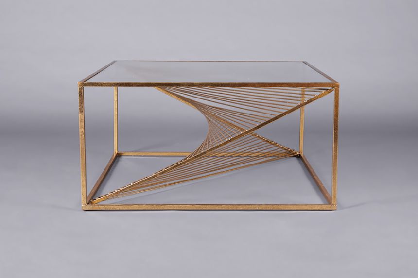 Corbel coffee table - clear top thumnail image