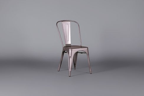 Industrial Chair - Gunmetal Grey 