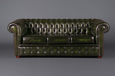 Chesterfield 3 seater sofa - Green 