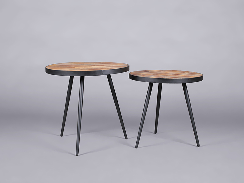 Clifton side table black - tall thumnail image
