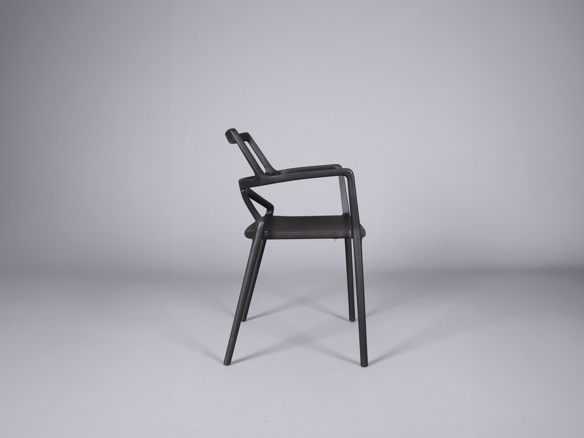 Lisbon dining chair - black thumnail image