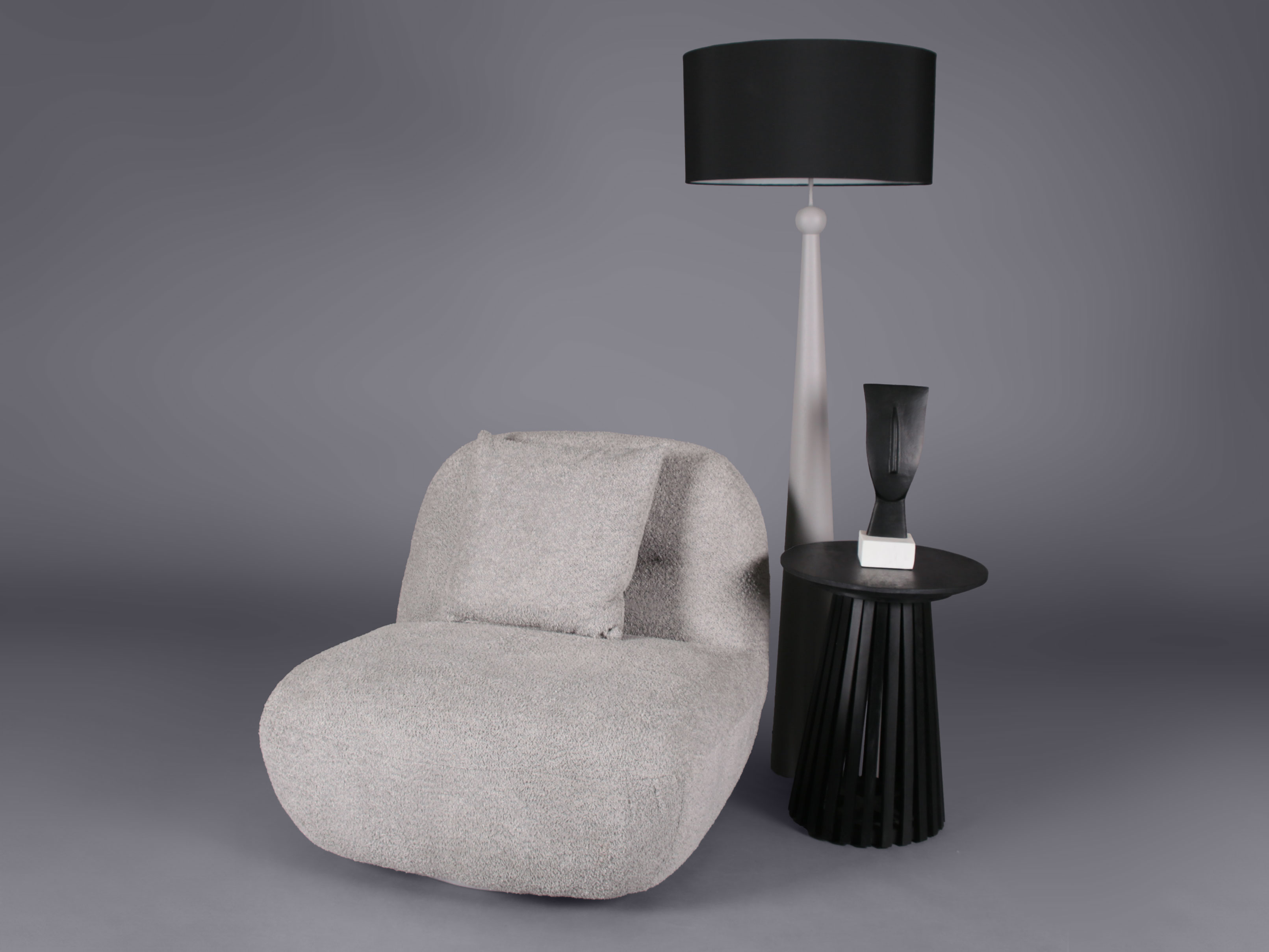 Atlanta chair - grey thumnail image