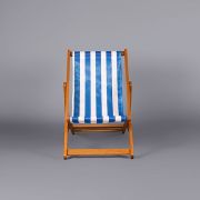 Deck Chair – Classic Blue and White Stripe