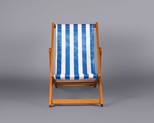 Deck Chair – Classic Blue and White Stripe