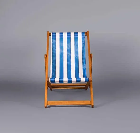 Deck Chair – Classic Blue and White Stripe