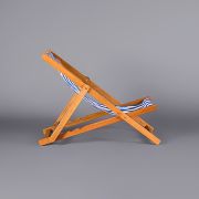 Deck Chair – Classic Blue and White Stripe