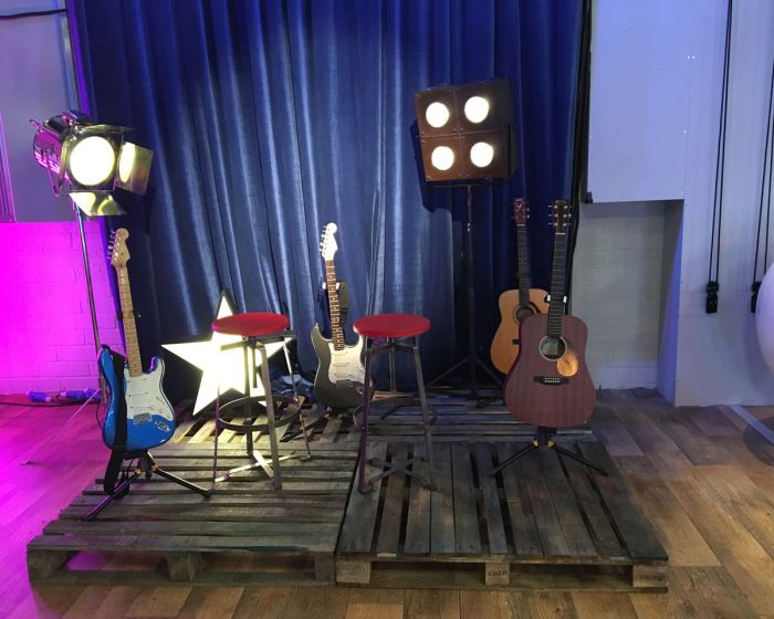 Aged Repro Flood Lighting