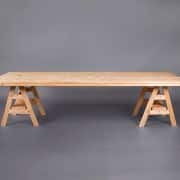 Scandi Trestle Table (Dining height)