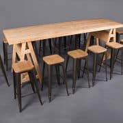 Scandi Trestle Table (Tall)