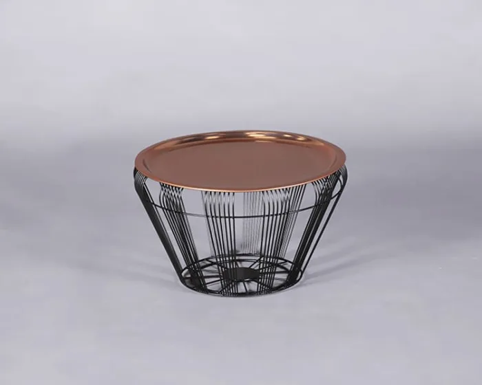 Ashton table – brass