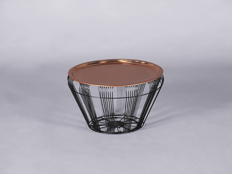 Ashton table – brass