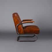 Aviator vintage leather chair