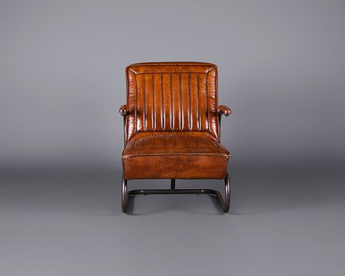 Aviator vintage leather chair