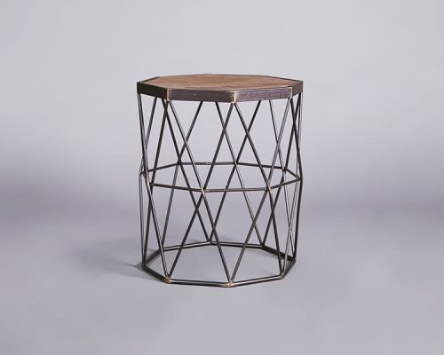 Birdcage side table – tall