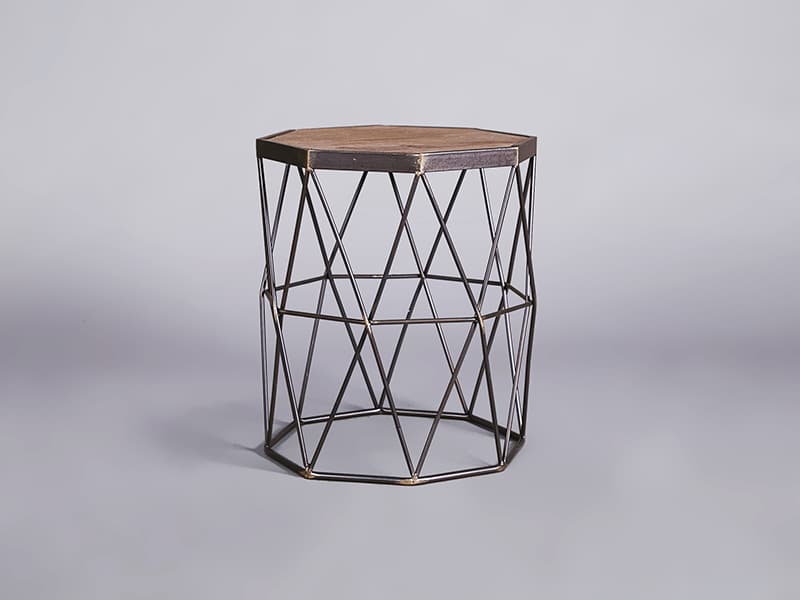 Birdcage side table – tall