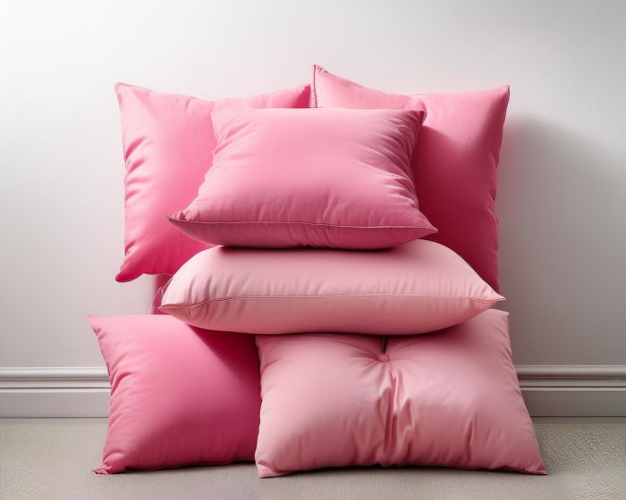 Cushion – bright pink