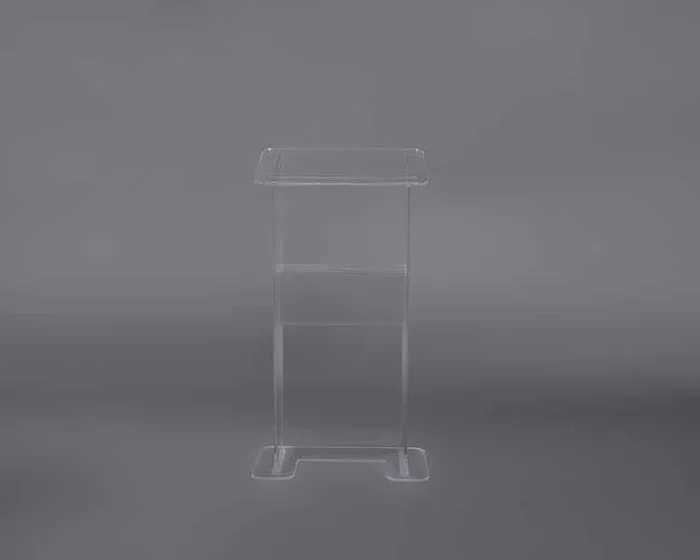 Clear Perspex Lectern