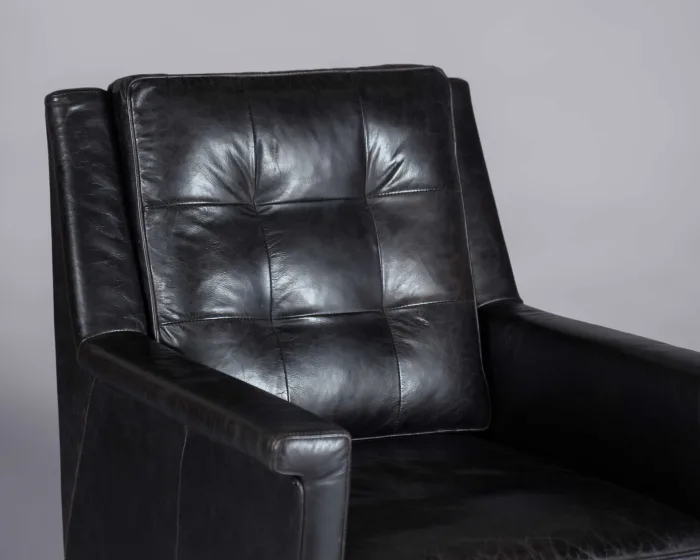 Draper armchair – black