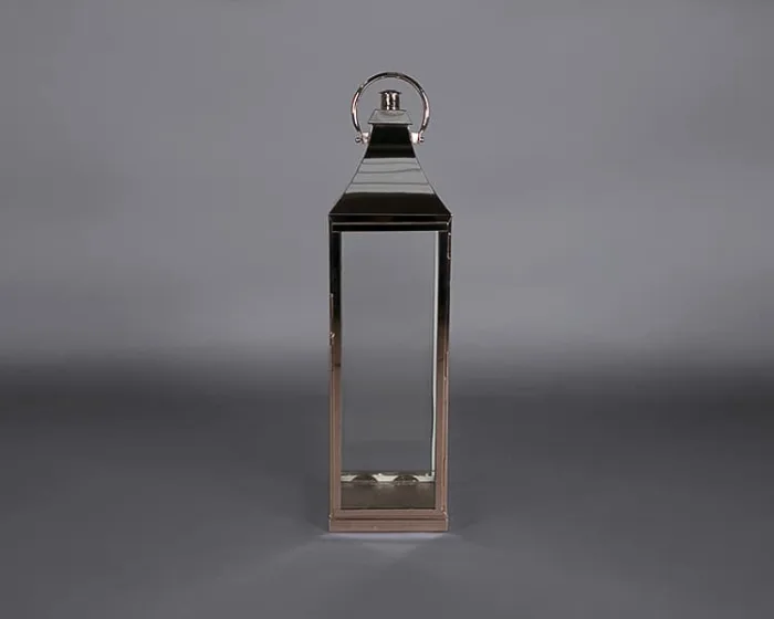 Chrome Lantern – Large