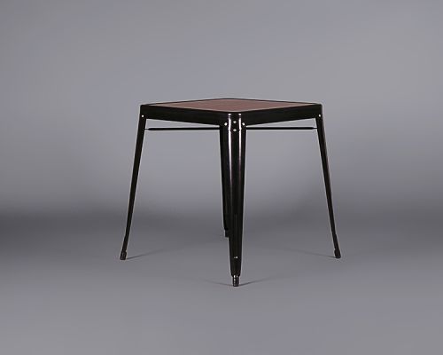 Industrial Metal Table – Black