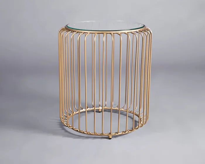 Nevada Gold Side Table – Tall