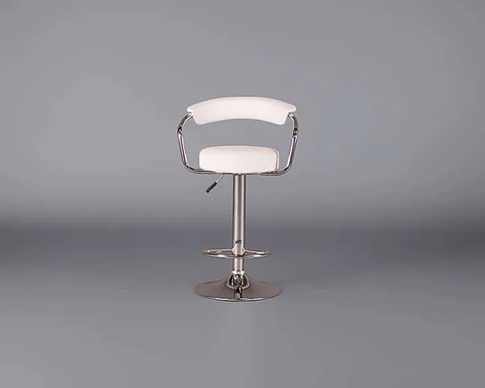 White Zenith Bar Stool
