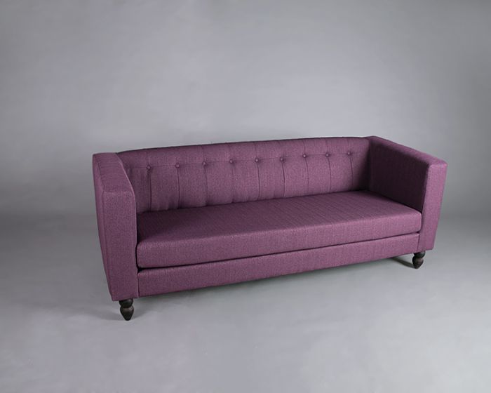 Ashbury sofa – muted purple