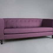 Ashbury sofa – muted purple