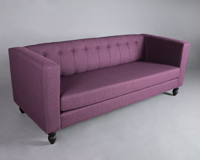 Ashbury sofa – muted purple
