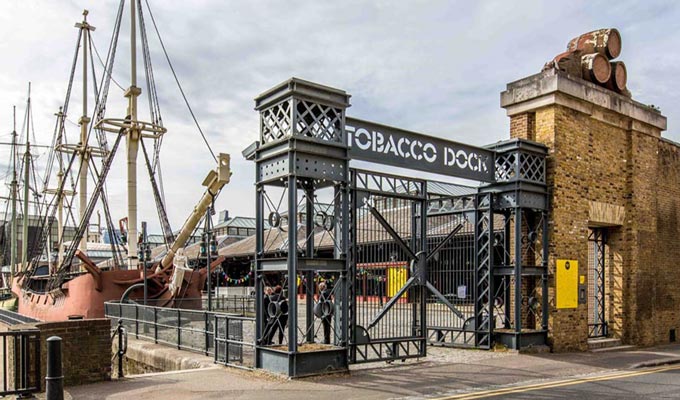 Furniture Hire For Tobacco Dock, London