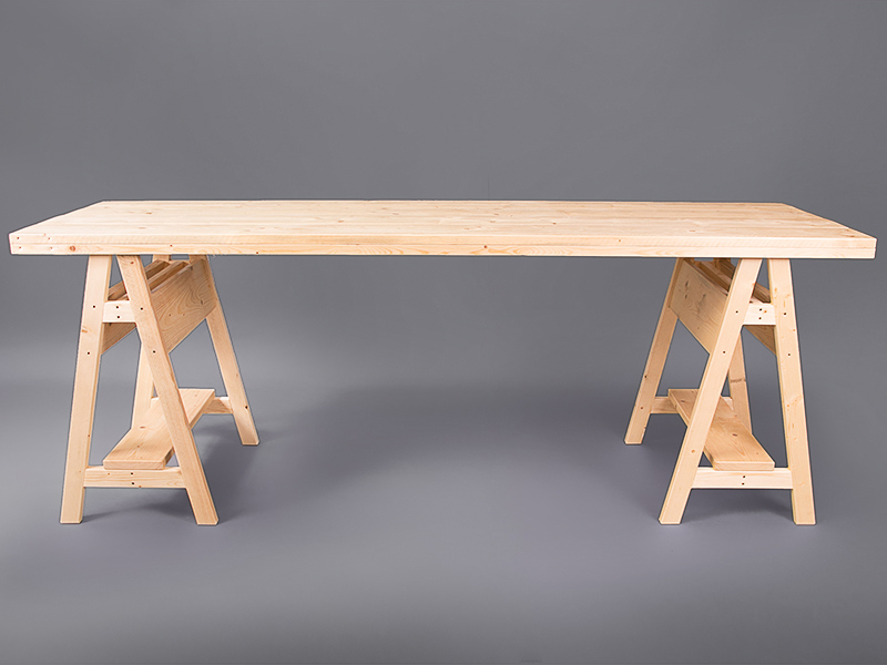 Scandi Trestle Table (Tall)