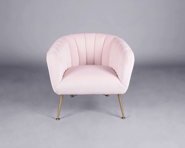 Alana chair – blush