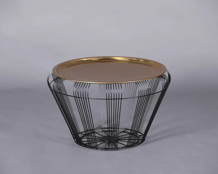 Ashton table – brass